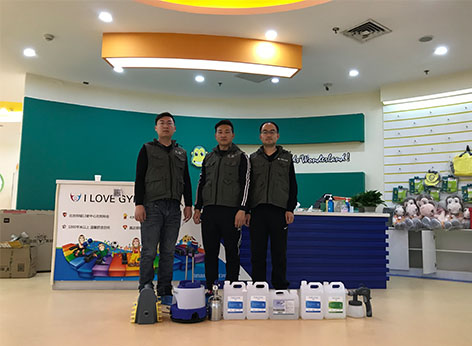 愛樂樂享早教機構室內(nèi)空氣治理